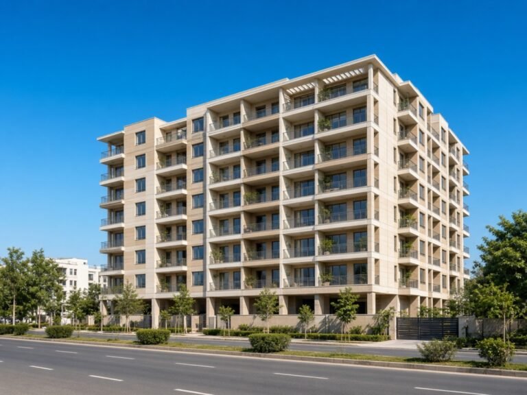 Apartment building in Sector 22, Chandigarh