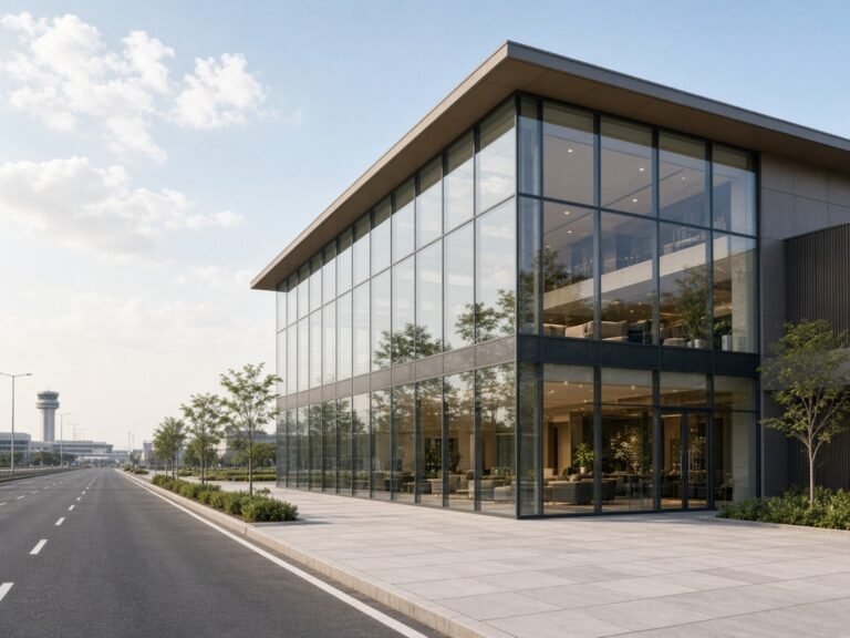 Commercial showroom on Airport Road, Mohali
